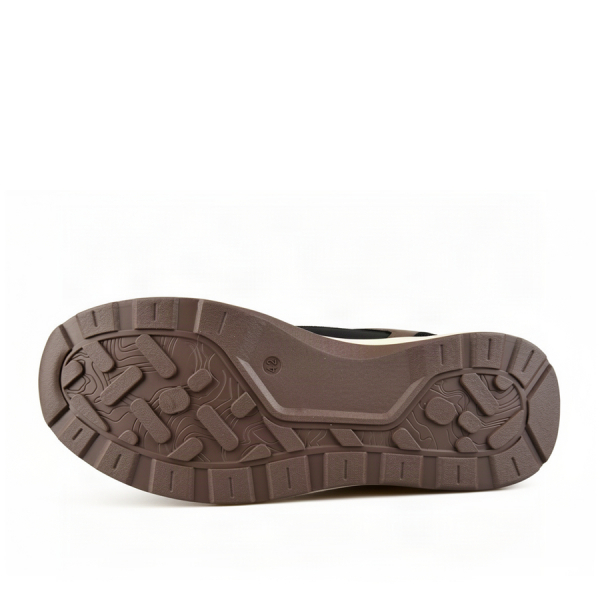 men's sneakers synthetic leather brown 0162611