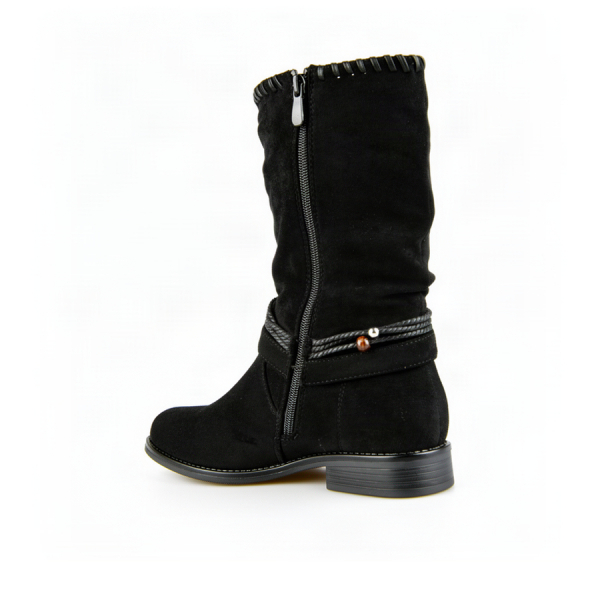 lady's boots textile black 0162782