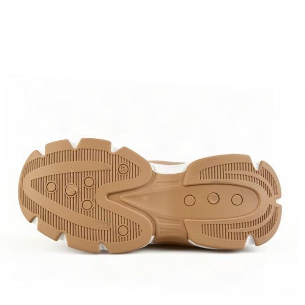 lady's boots synthetic leather light brown 0163250