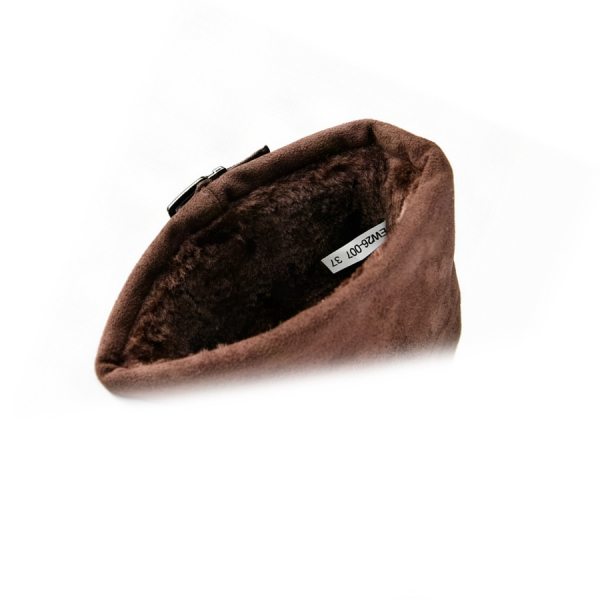 lady's boots textile brown 0163234