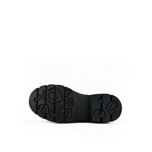 παιδικά μποτάκια οικολογικό δέρμα μαύρο 0162536