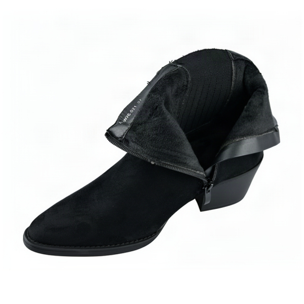 lady's boots textile black 0163224