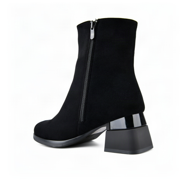 lady's boots textile black 0162423