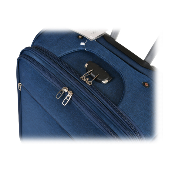small suitcase textile blue 0163699