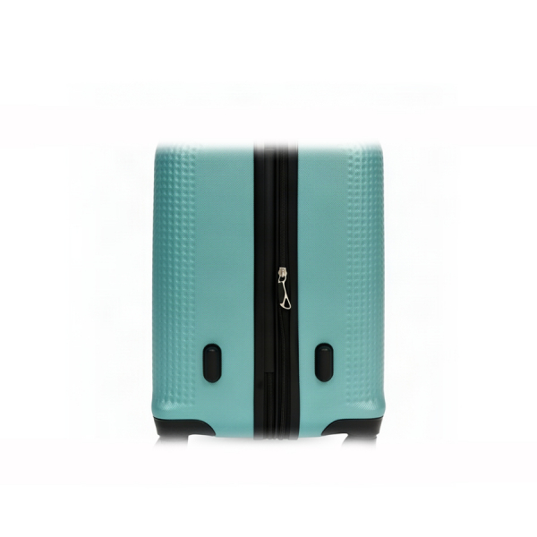 medium suitcase ABS plastic green 0163691