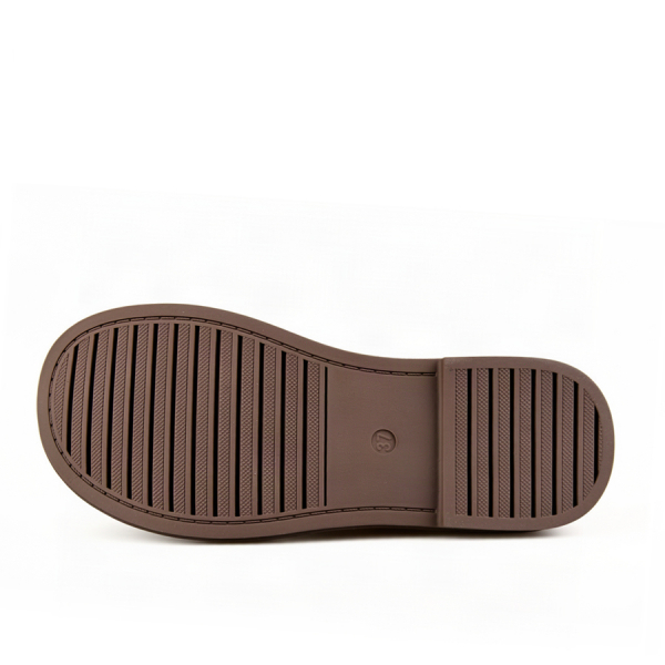 lady's boots genuin leather dark brown 0162862
