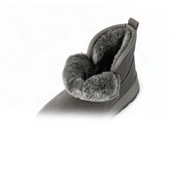 lady's boots textile grey 0163243