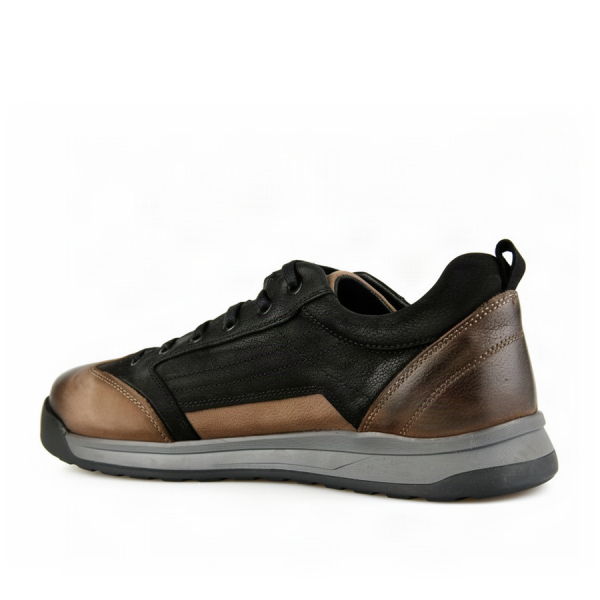 men's shoes genuin leather black 0164041