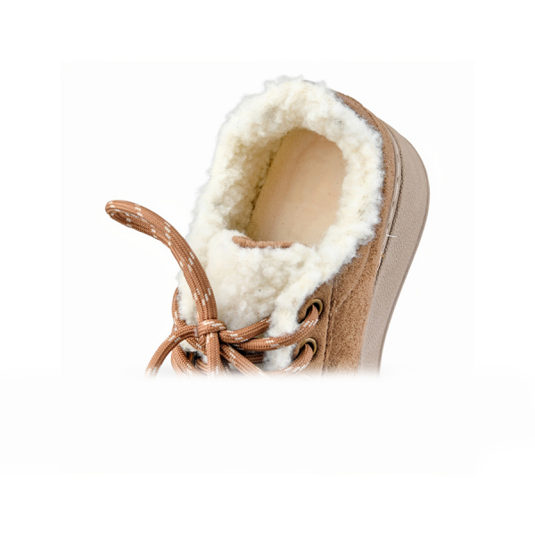 lady's sneakers textiles light brown 0162704
