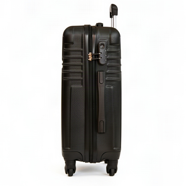 big suitcase ABS plastic black 0163686