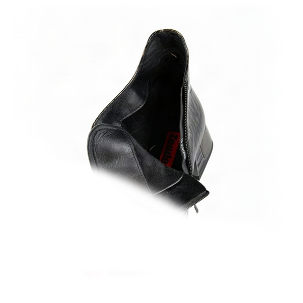 lady's boots genuin leather gold 0162104