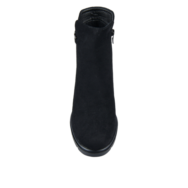lady's boots textile black 0162490