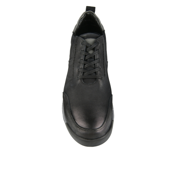 men's shoes genuin leather black 0164039