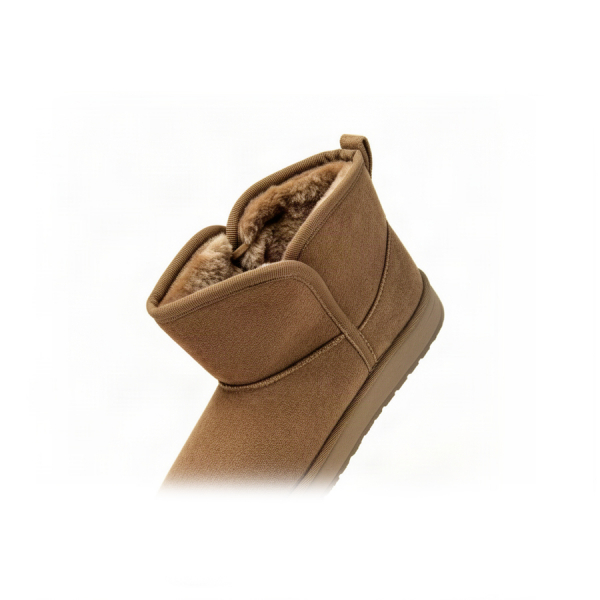 lady's boots textile light brown 0163238
