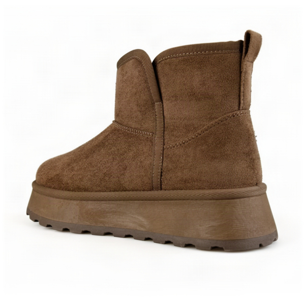 lady's boots textile light brown 0163238