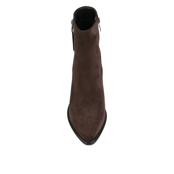 lady's boots textile brown 0162114