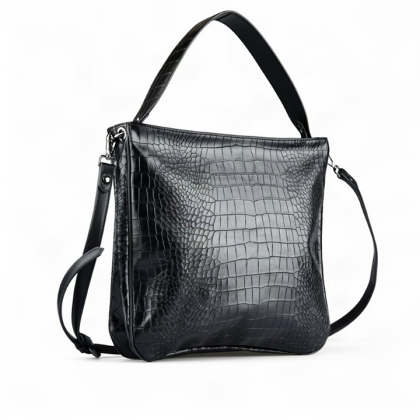 lady's bag synthetic leather black