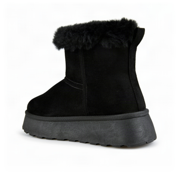 lady's boots textile black 0163248