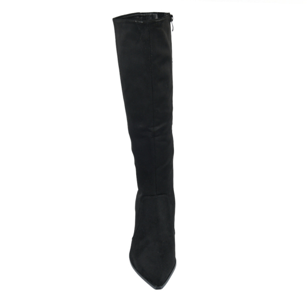 lady's high boots textile black 0163222