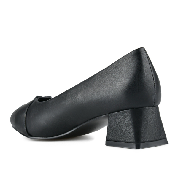 lady's shoes eko leather black 0148978