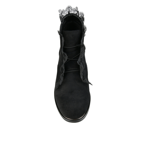 lady's boots textile black 0162468