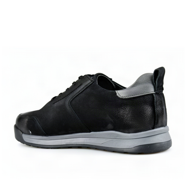 men's shoes genuin leather black 0164039