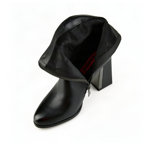 lady's boots synthetic leather black 0162120