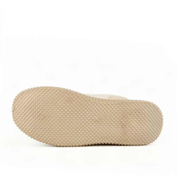 lady's boots synthetic leather/textile beige 0163227