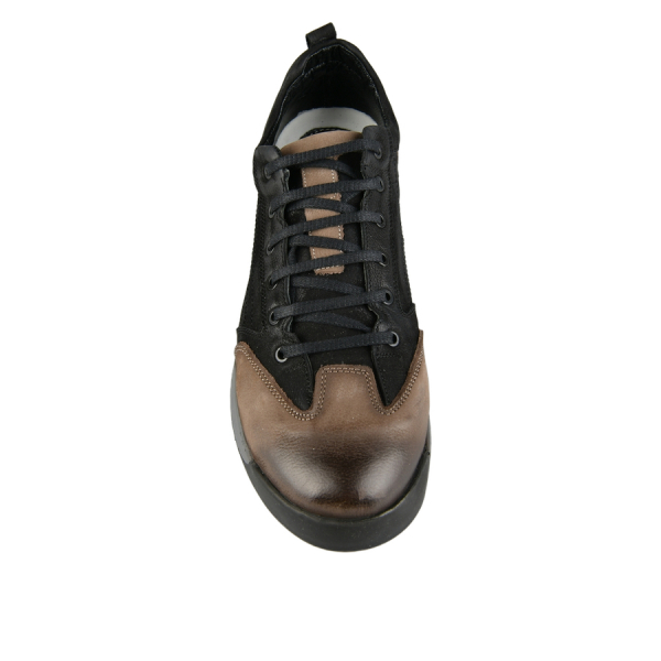 men's shoes genuin leather black 0164041