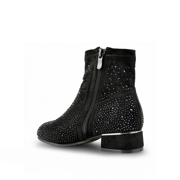 kids boots textiles black 0162532