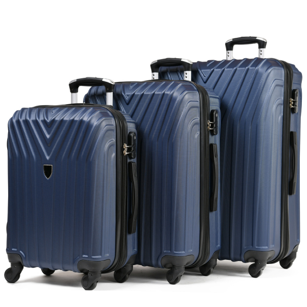 big suitcase ABS plastic  tŭmno sin dark blue 0163674