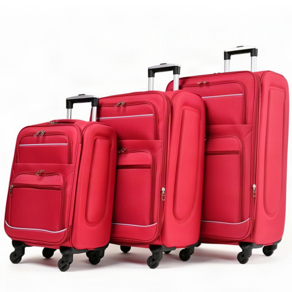 small suitcase textile red 0163732