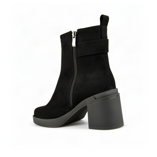 lady's boots textile black 0162102