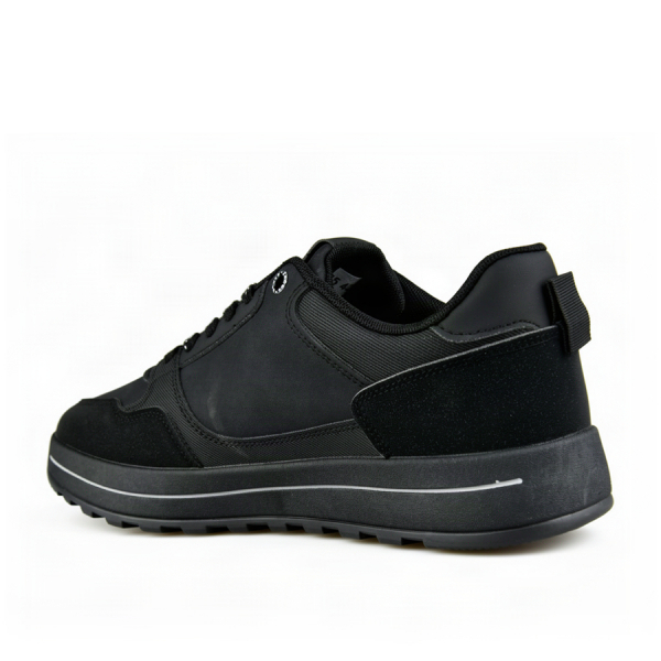 men's shoes synthetic leather black 0162615
